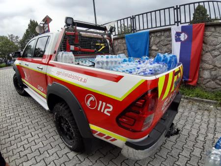 Ilirskobistričani donirali vodo 2